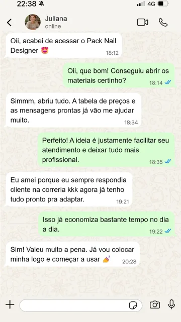 Depoimento de cliente 1